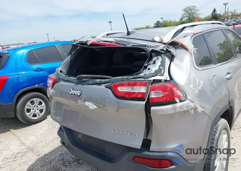 2016 Jeep Cherokee Limited from USA, damaged, VIN 1C4PJMDB7GW289240